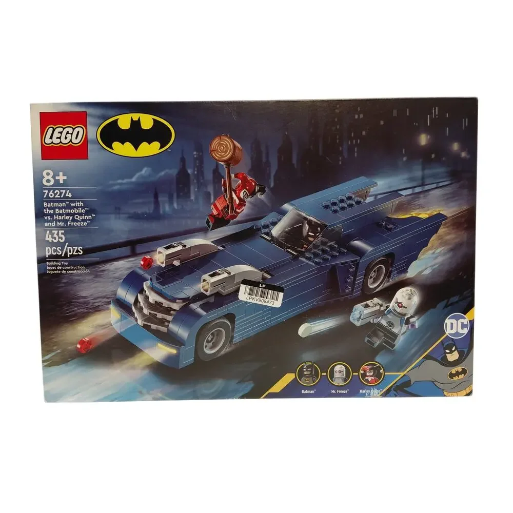 LEGO DC Batman: Batmobile vs. Harley Quinn & Mr. Freeze Set (76274) NIB
